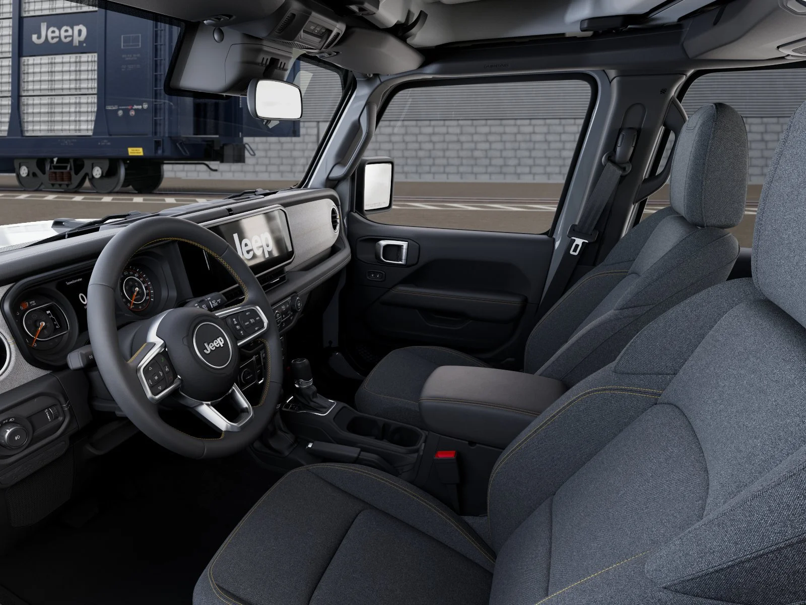 New 2026 Bright White Clear-Coat Exterior Paint Jeep Sahara IN-TRANSIT image 22