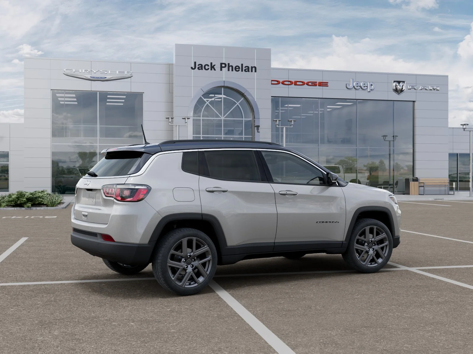 New 2026 Silver Zynith Metallic Clear-Coat Exterior Paint Jeep Limited image 34