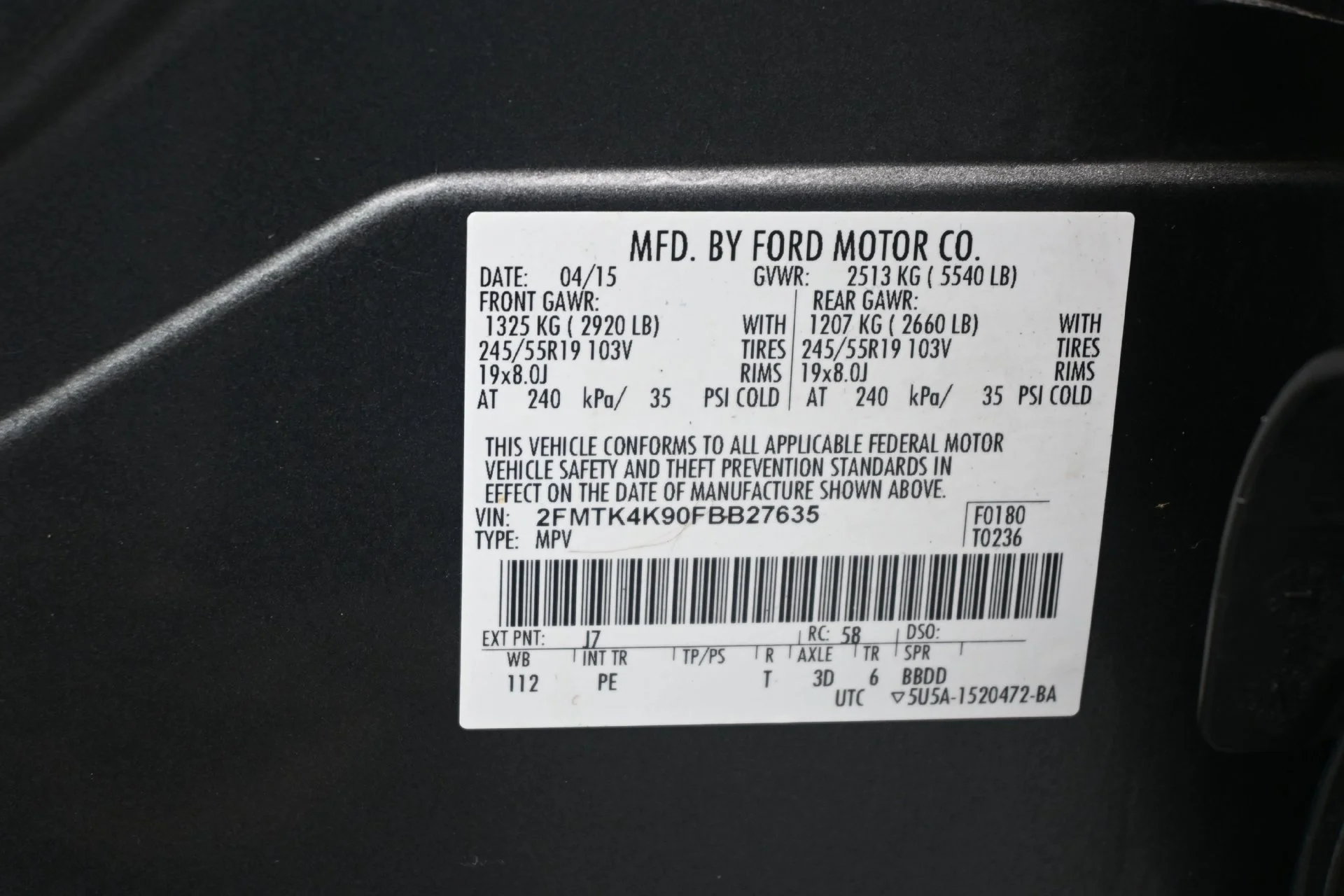 Used 2015  Ford 4D WAGON TITANIUM AWD image 25