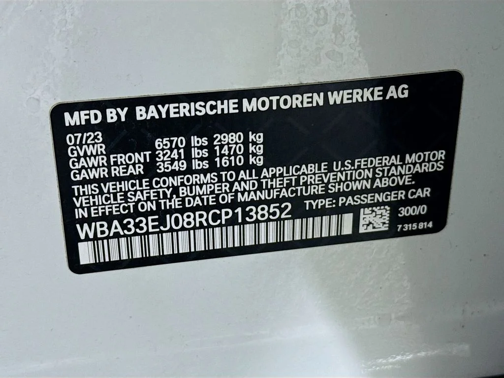 Used 2024 Carbon Black Metallic BMW 760i xDrive image 32