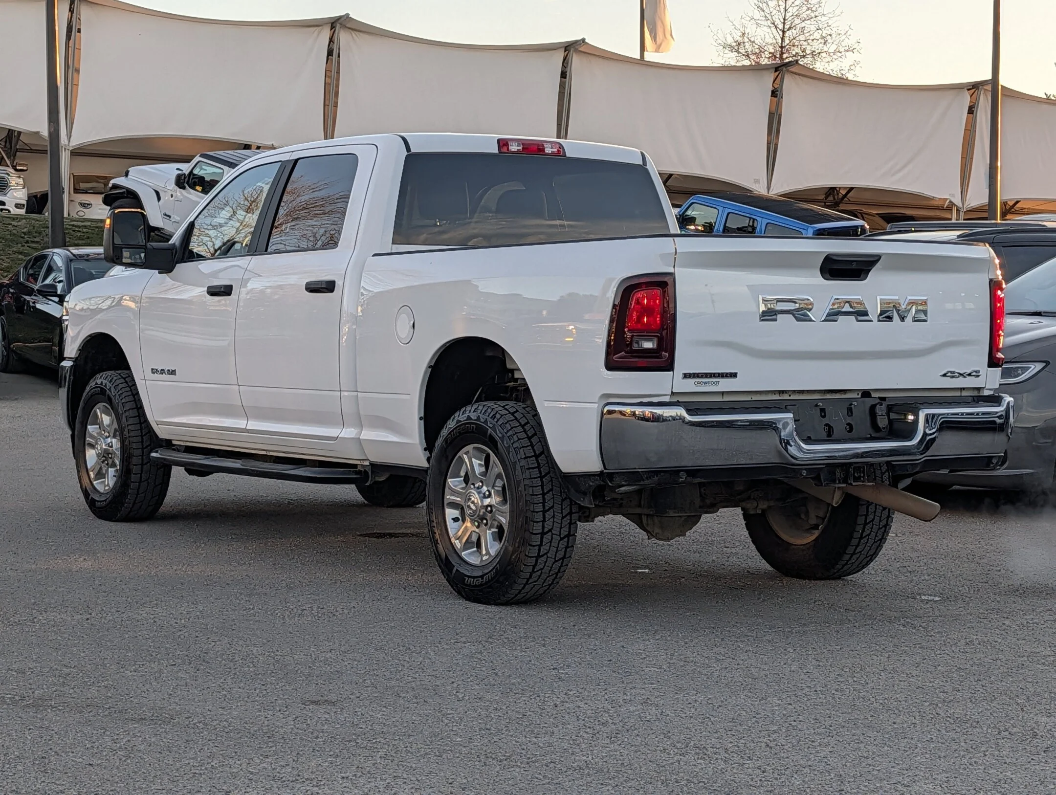 Used 2025 White RAM Big Horn - Level 1 Plus Grp - Alpine Audio - - Big Horn 4x4 Crew Cab 64 Box image 6