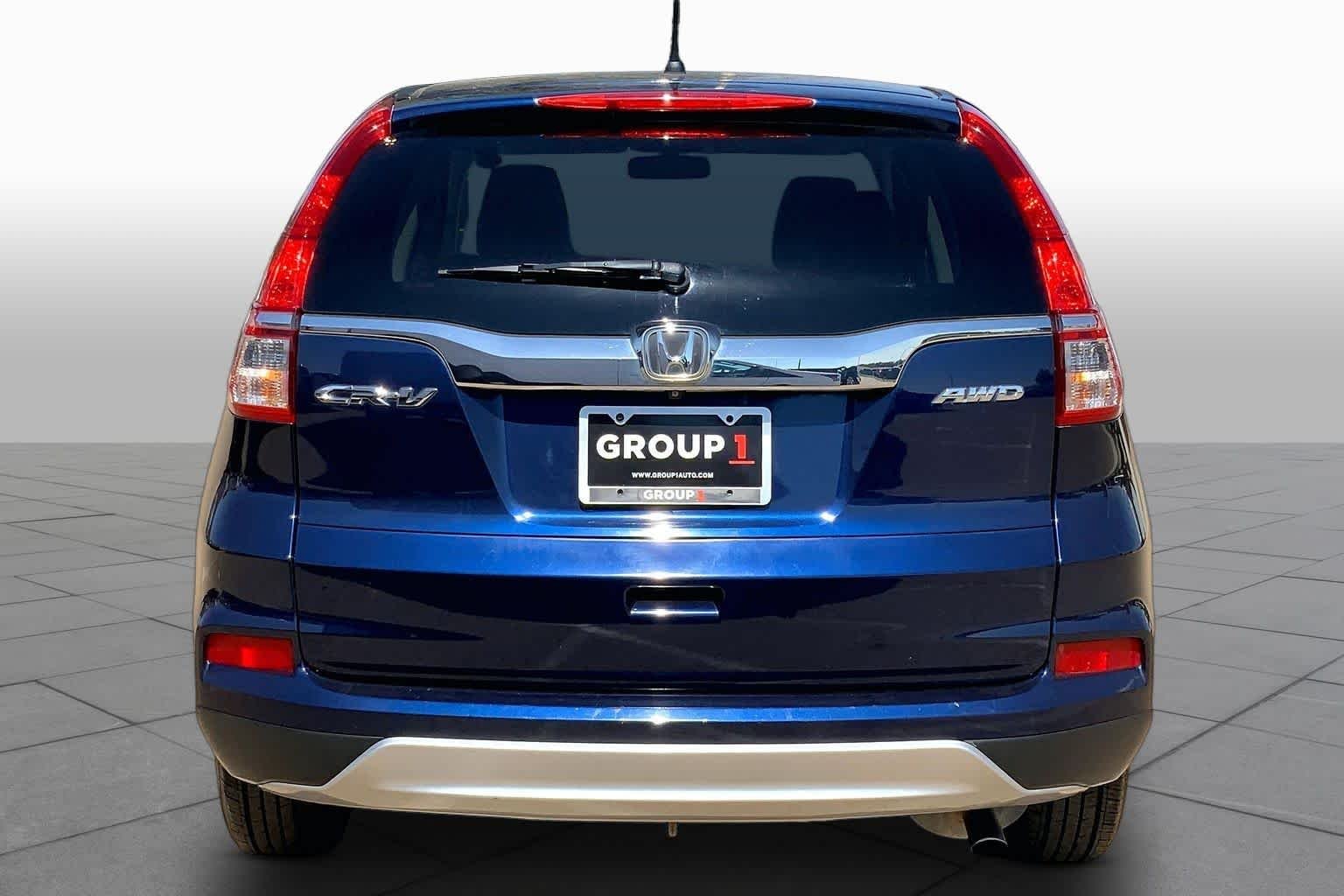 Used 2015 Obsidian Blue Pearl Honda EX image 5