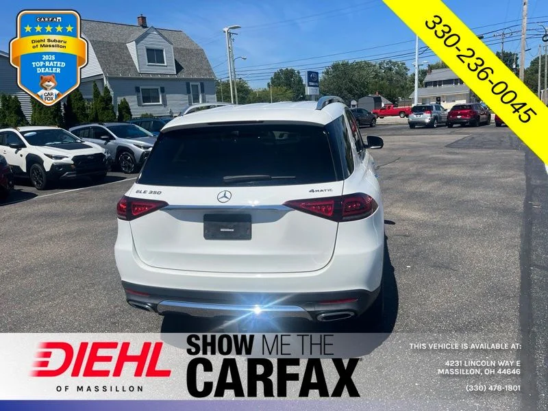 Used 2020 White Mercedes-Benz GLE 350 image 3