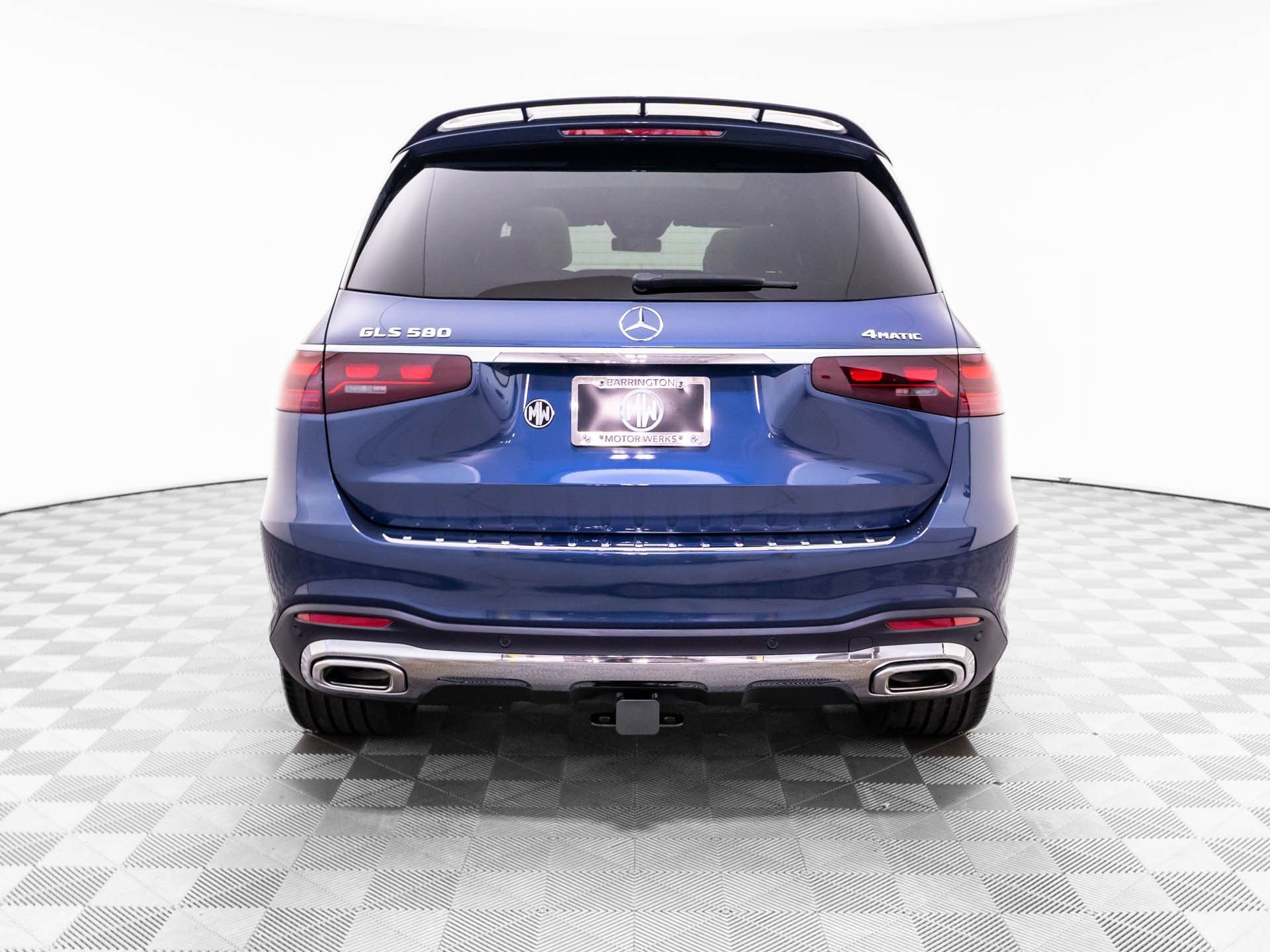 New 2026 Twilight Blue Metallic Mercedes-Benz GLS 580 image 4