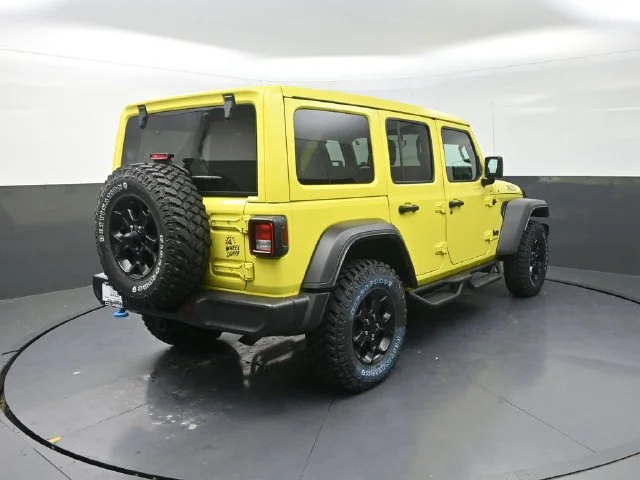 Used 2023 Yellow Jeep Willys 4xe image 10