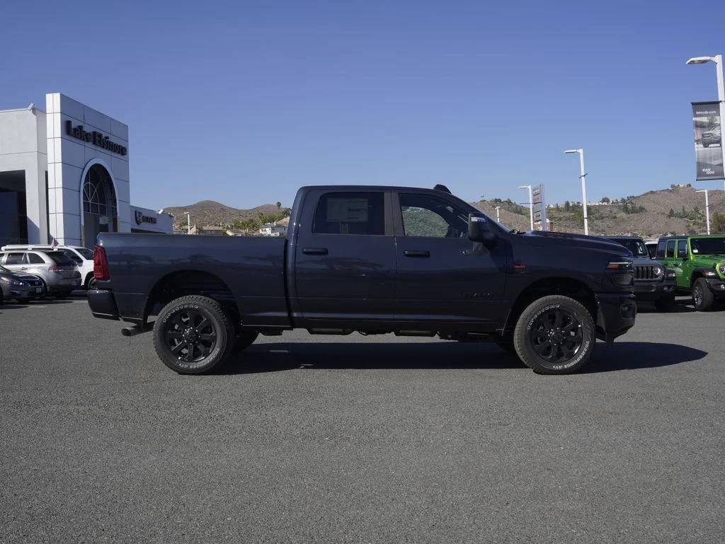 New 2026 Forged Blue Metallic Exterior Paint RAM Laramie image 3