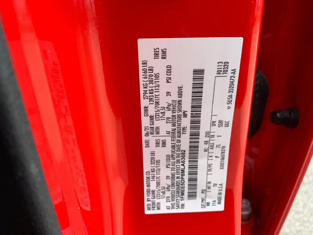 Used 2021 Red Ford Wildtrak image 40
