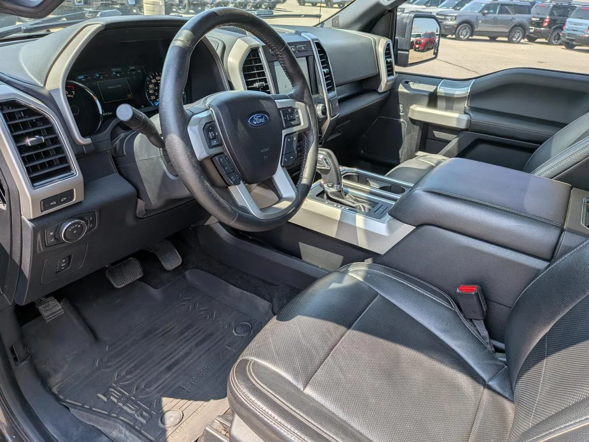 Used 2017 Grey Ford 4WD SuperCrew 145" Lariat image 13