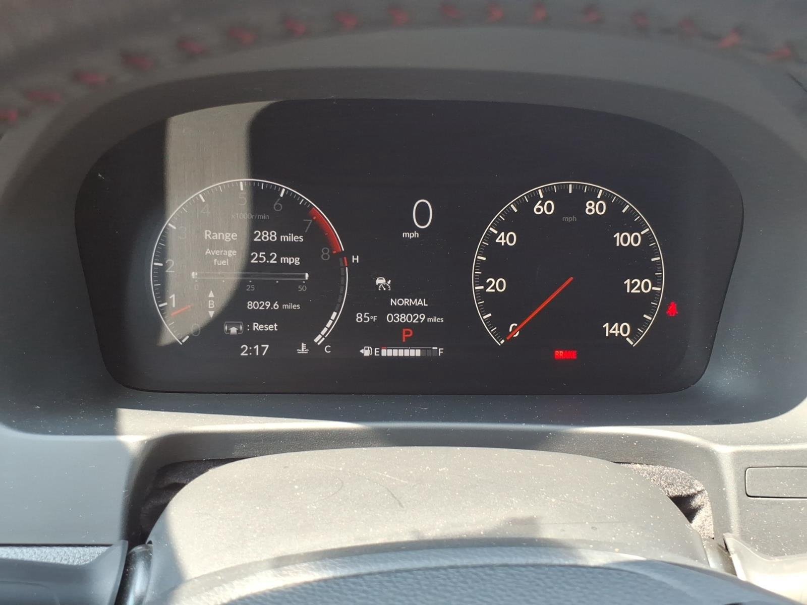 Used 2024 Sonic Gray Pearl Honda Black Edition image 16