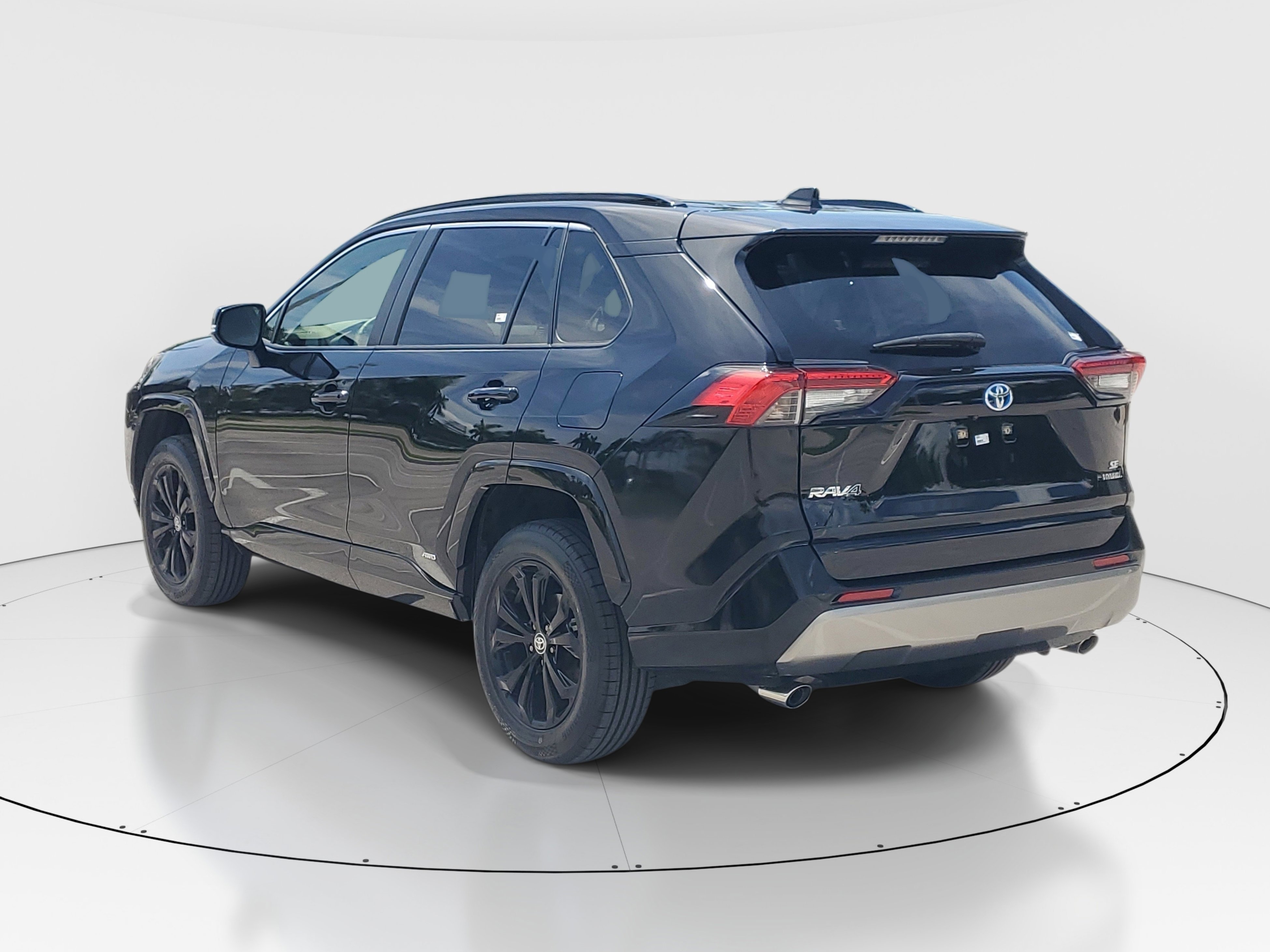 Used 2024 Midnight Black Metallic Toyota Hybrid SE image 5