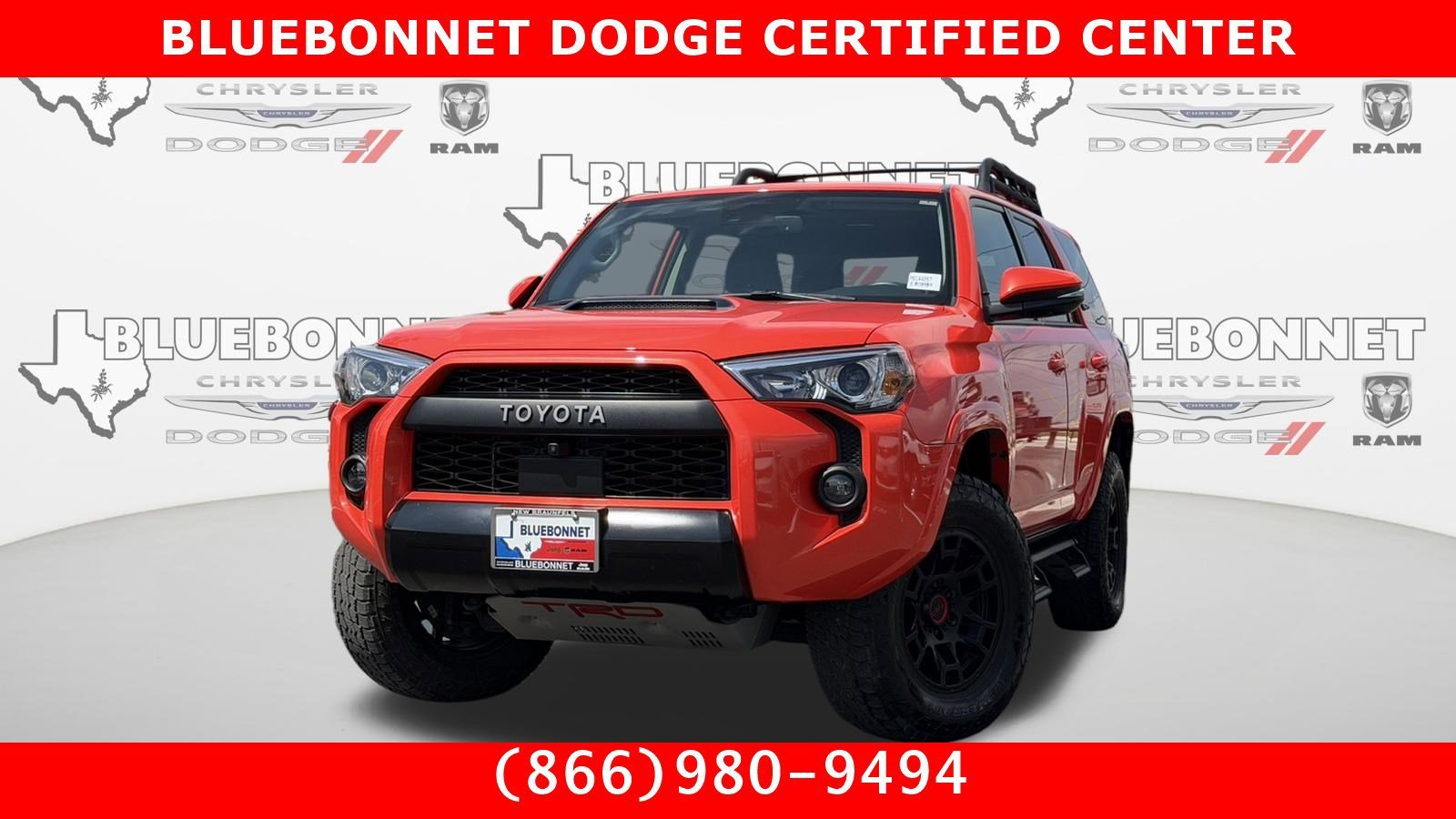 Certified Used 2023 Red Toyota TRD Pro image 1