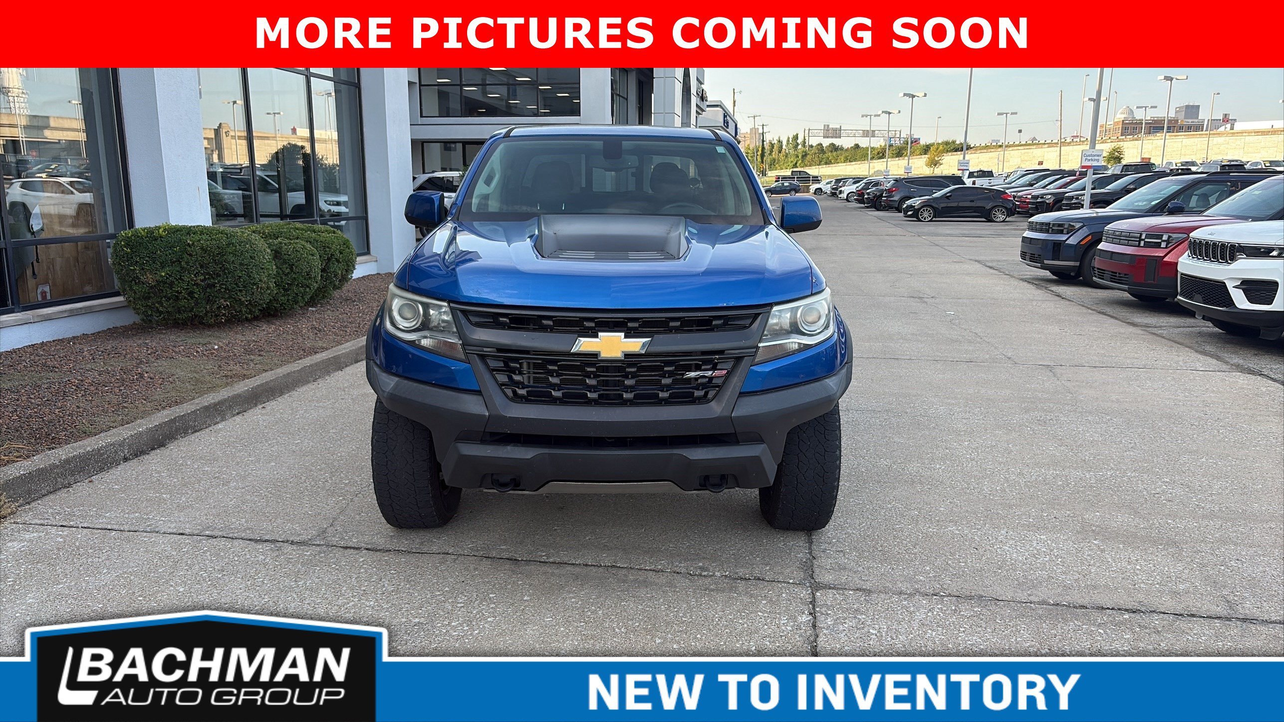 Used 2018 Kinetic Blue Metallic Chevrolet 4WD ZR2 image 3