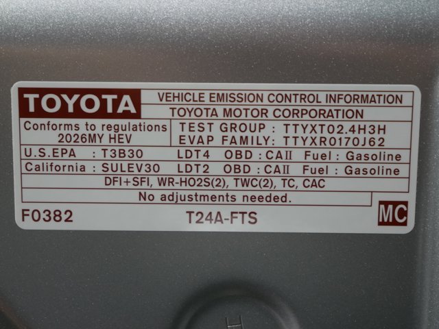 New 2026 Celestial Silver Metallic Toyota TRD Off-Road i-FORCE MAX image 30
