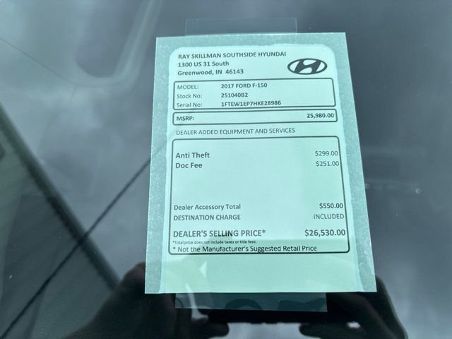 Used 2017 Champagne Ford XLT image 2