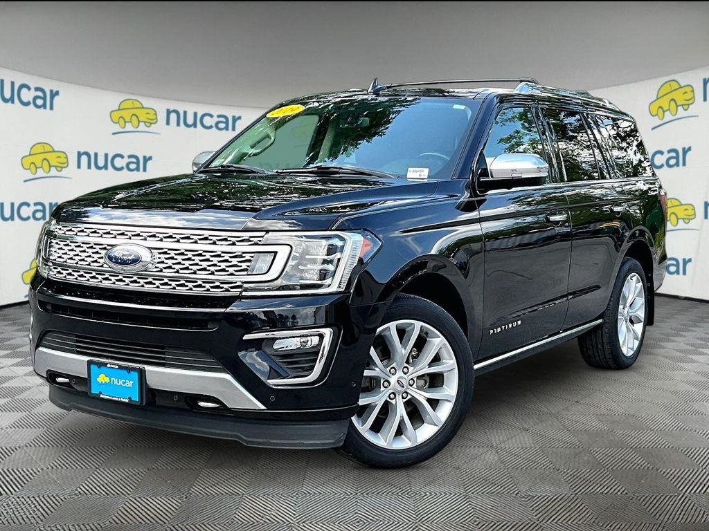 Used 2019 Black Metallic Ford Platinum image 3