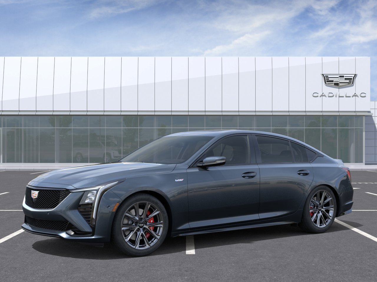 New 2026 Deep Space Metallic Cadillac V-Series image 2