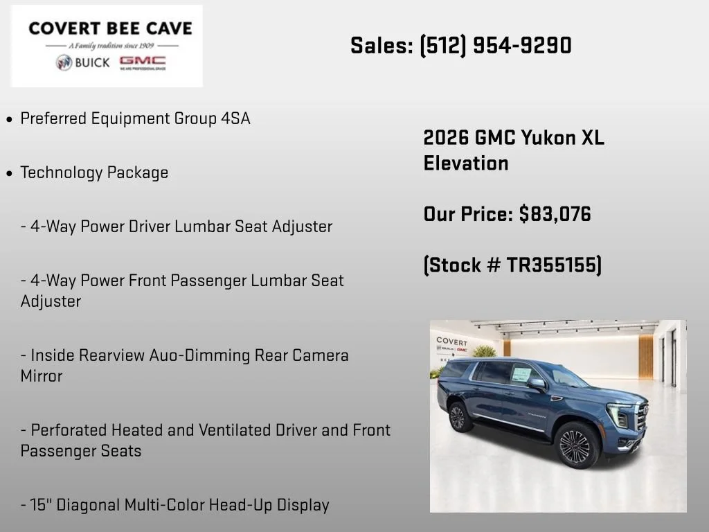 New 2026 Downpour Metallic GMC Elevation image 7