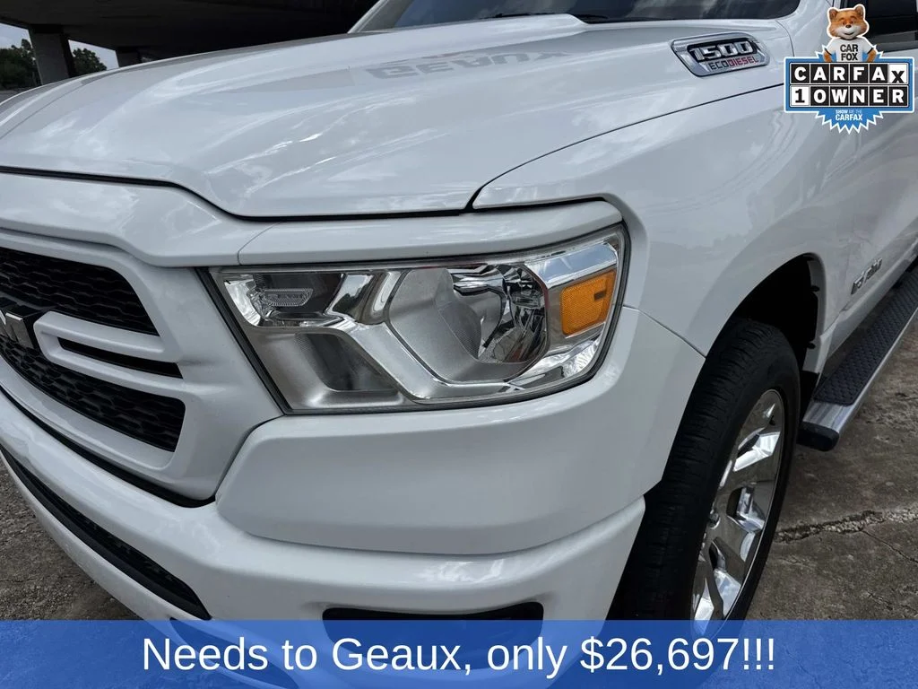 Used 2022 White Ram Big Horn/Lone Star image 2