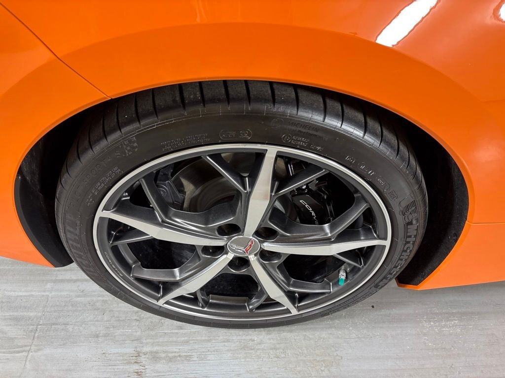 Used 2022 Orange Chevrolet Stingray image 8