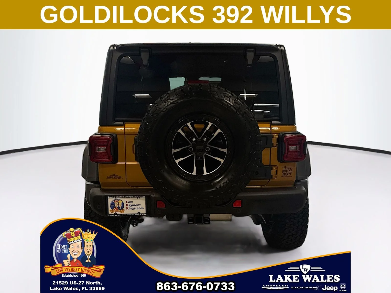 New 2026 Goldilocks Exterior Paint Jeep Willys image 5