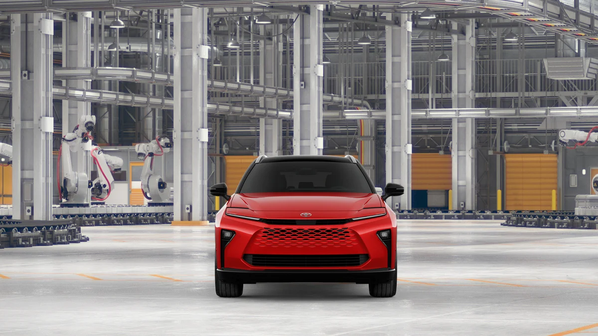 New 2026 Finish Line Red with Black roof Toyota Limited image 17