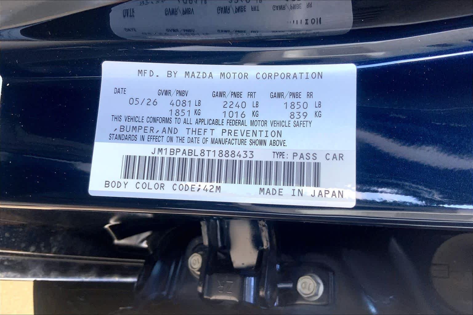 New 2026 Deep Crystal Blue Mica Mazda 2.5 S Select Sport image 22