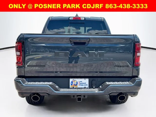 New 2026 Forged Blue Metallic Exterior Paint RAM BIG HORN image 6