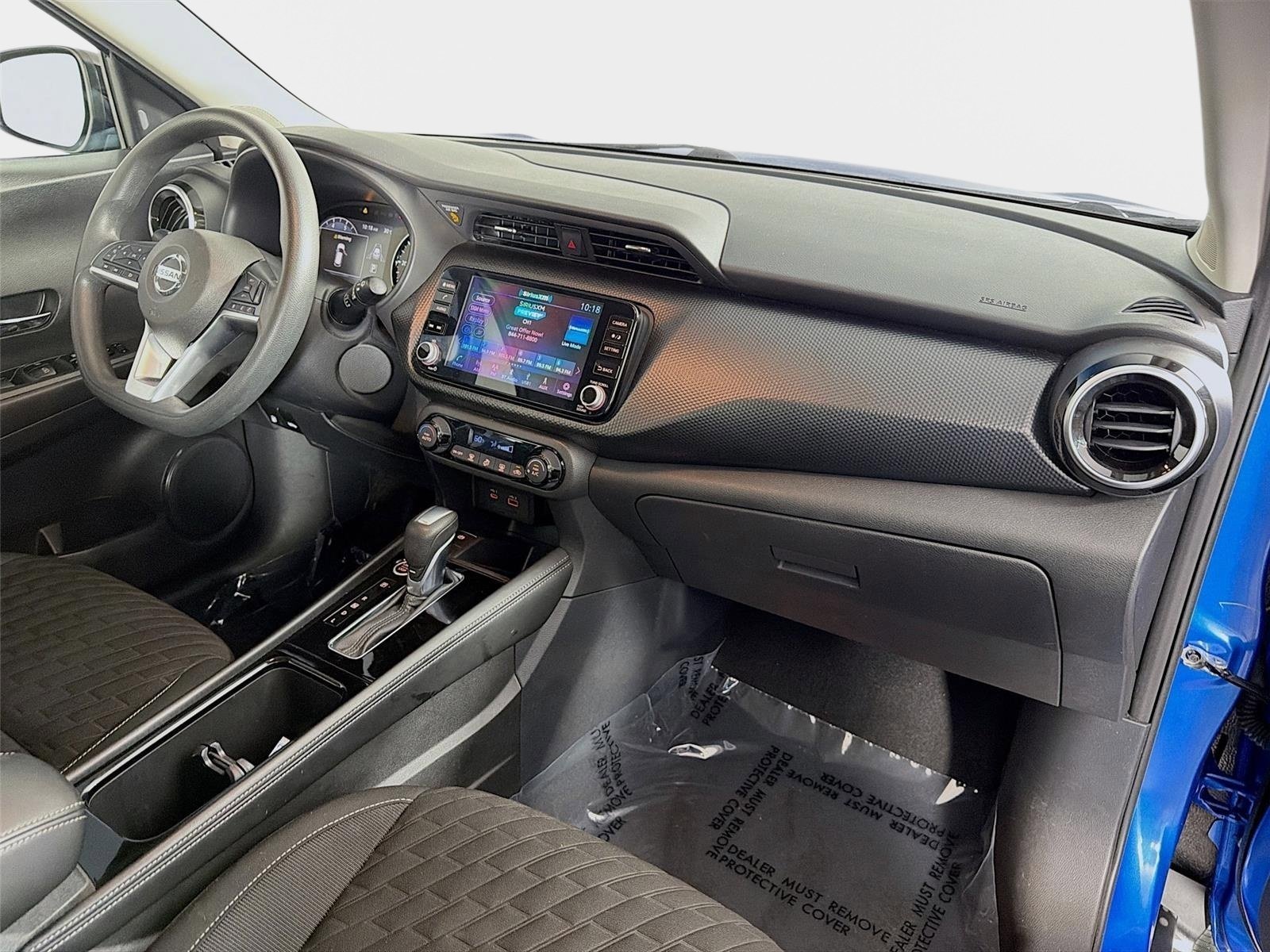 Used 2021 Electric Blue/Super Black Nissan SV image 24
