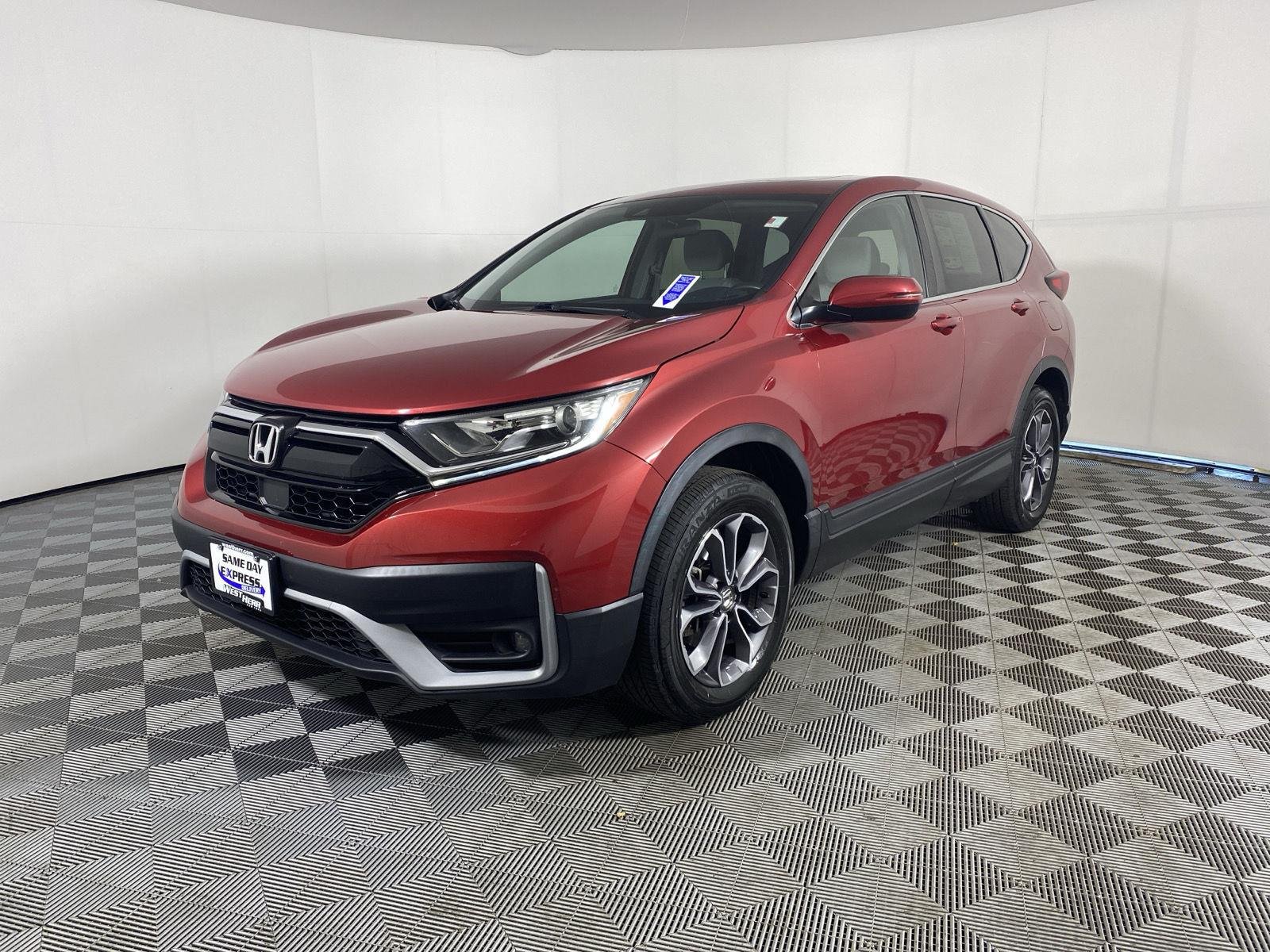 Used 2020 Radiant Red Metallic Honda EX image 3