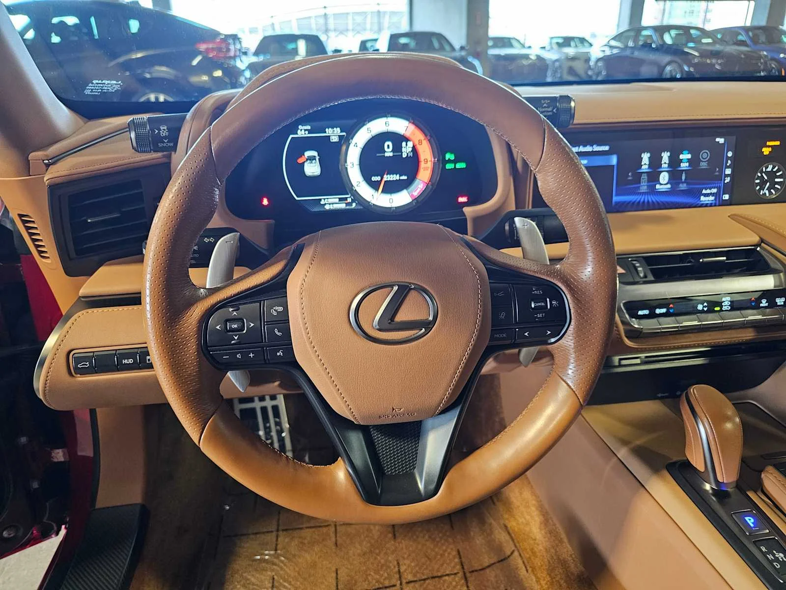 Used 2021 Infrared Lexus 500 image 11