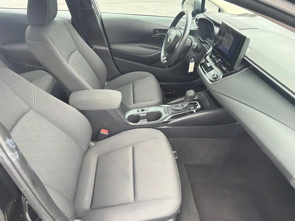 Used 2023 Midnight Black Metallic Toyota LE image 32