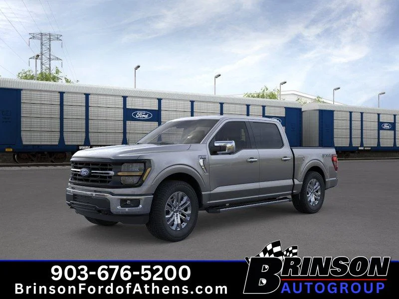 New 2026 Carbonized Gray Metallic Ford XLT image 1