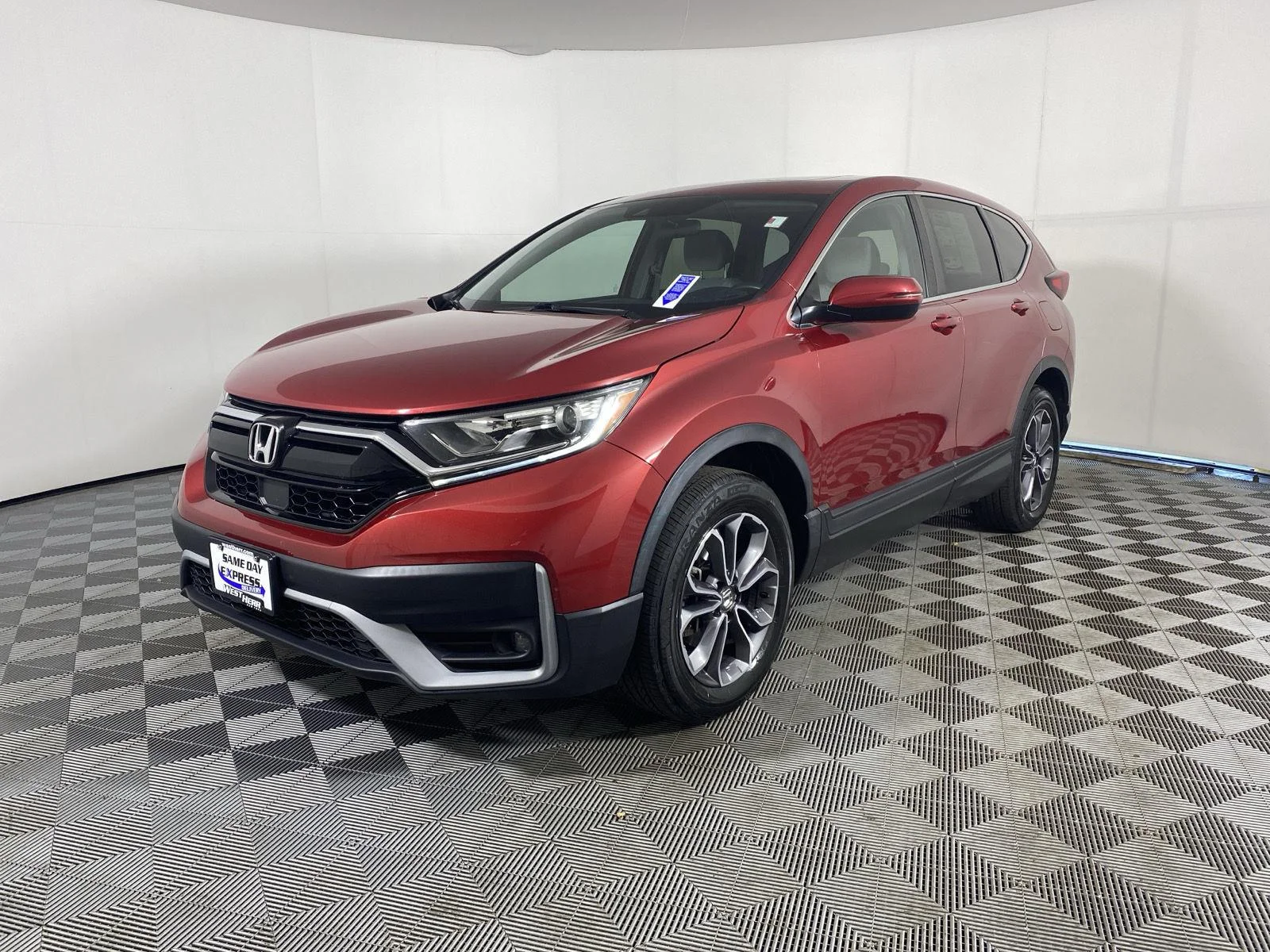 Used 2020 Radiant Red Metallic Honda EX image 3