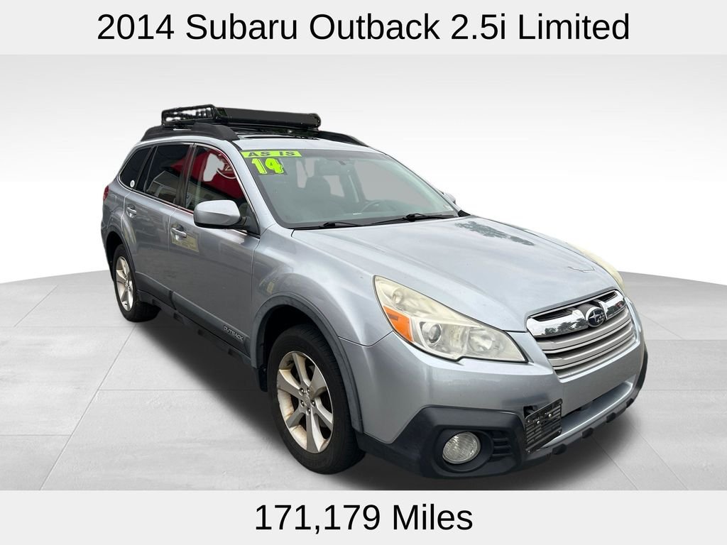 Used 2014 Subaru Outback 2.5i Limited with VIN 4S4BRBNC9E3215648 for sale in Somersworth, NH