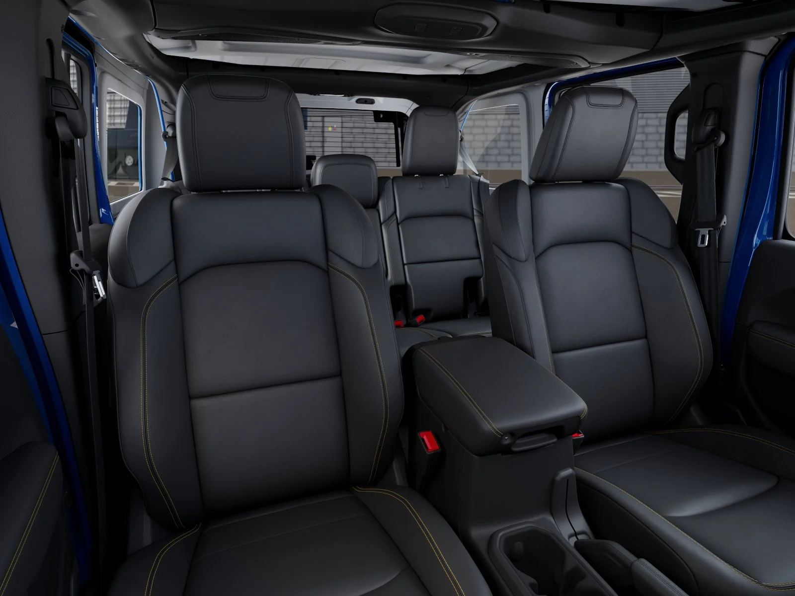 New 2026 Hydro Blue Pearl-Coat Exterior Paint Jeep Sahara image 9