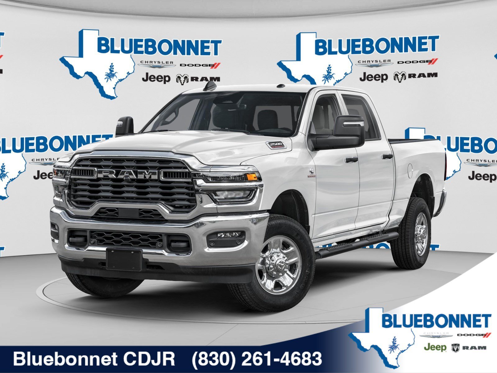 New 2026 Bright White Clear-Coat Exterior Paint RAM Tradesman image 1