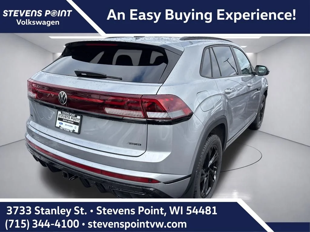 New 2026 Silver Mist Metallic Volkswagen 2.0T SEL R-Line Black image 5