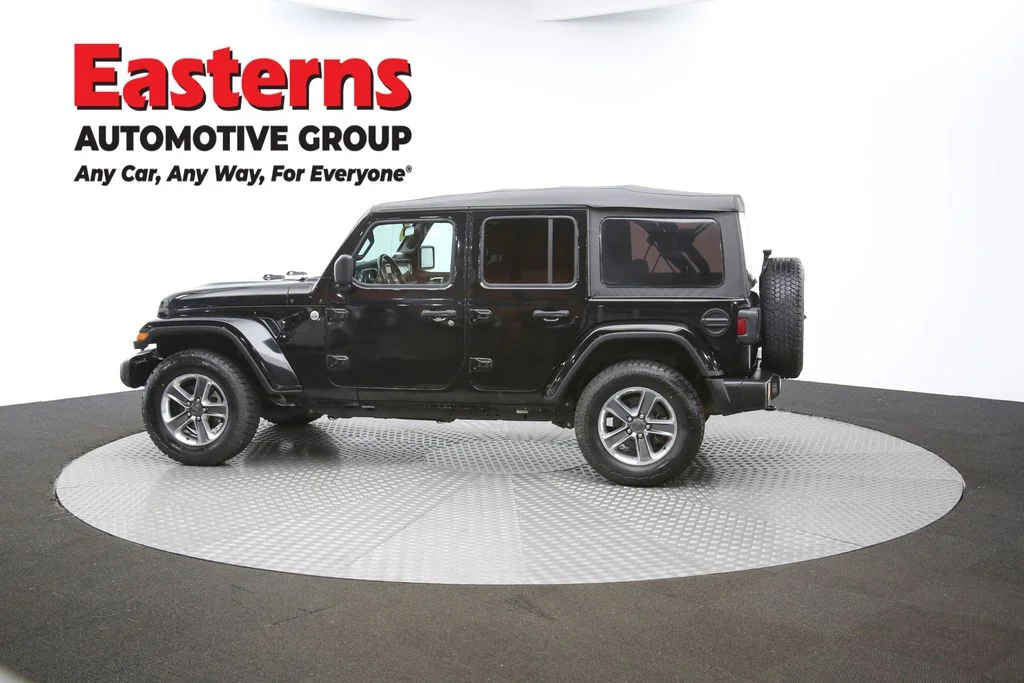 Used 2021 Black Jeep Unlimited Sahara image 58