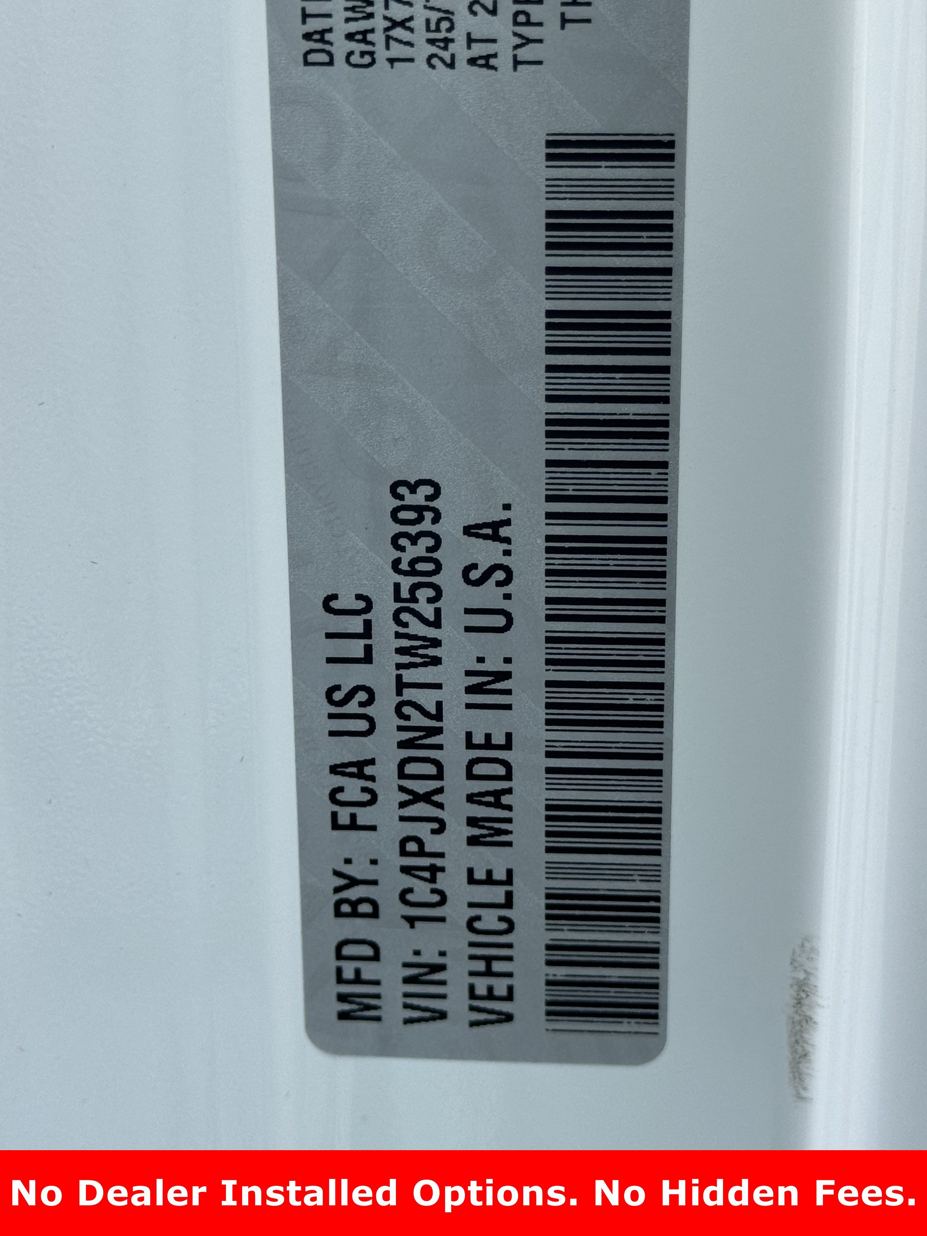 New 2026 Bright White Clearcoat Jeep Sport image 21