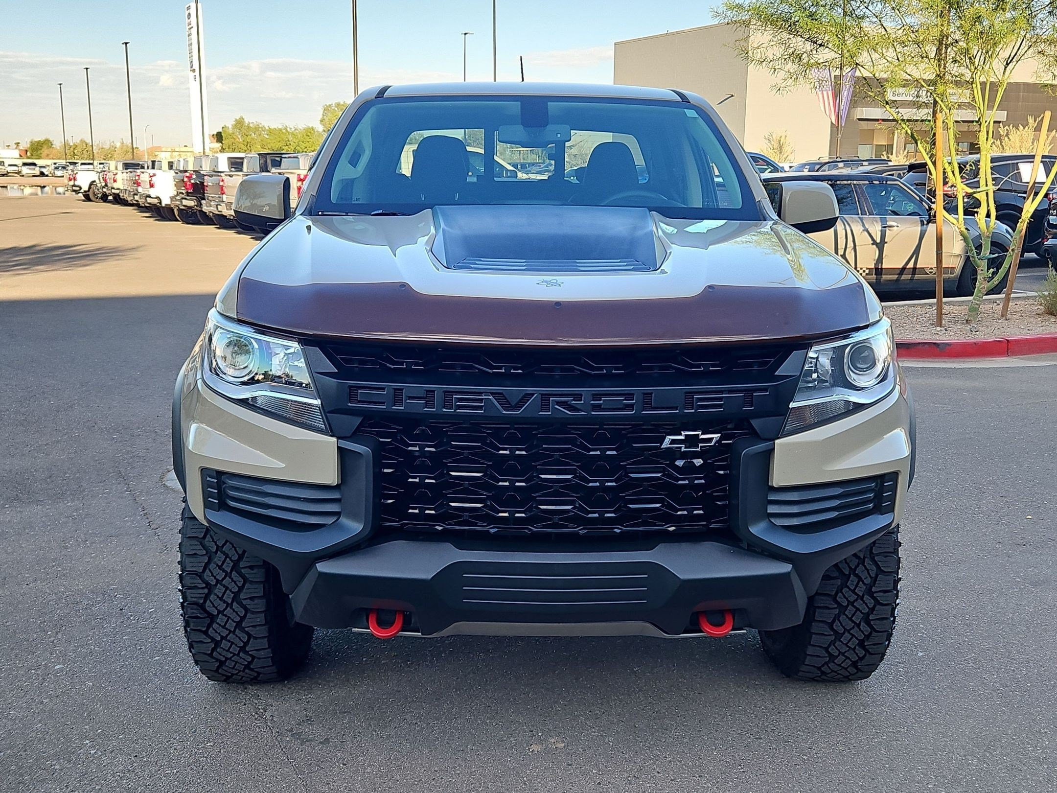 Certified Used 2021 SAND DUNE METALLIC Chevrolet 4WD ZR2 image 8