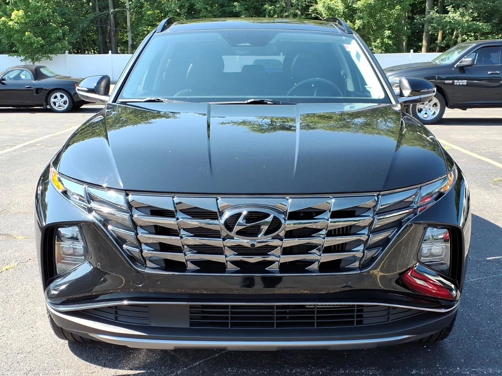 Used 2024 Black Pearl Hyundai Limited image 2