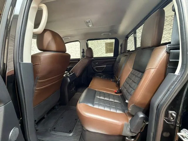 Used 2019 Magnetic Black Metallic Nissan Platinum Reserve image 13