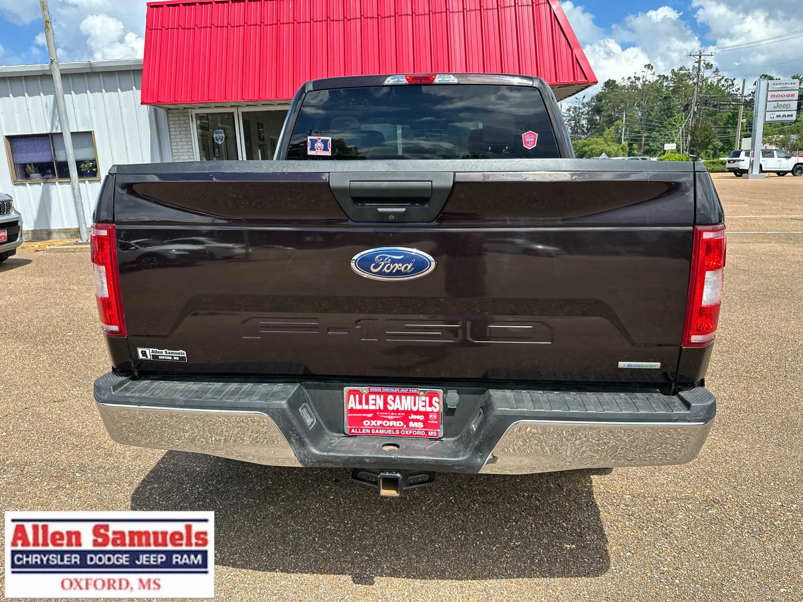 Used 2018 Magma Red Metallic Ford XLT image 4