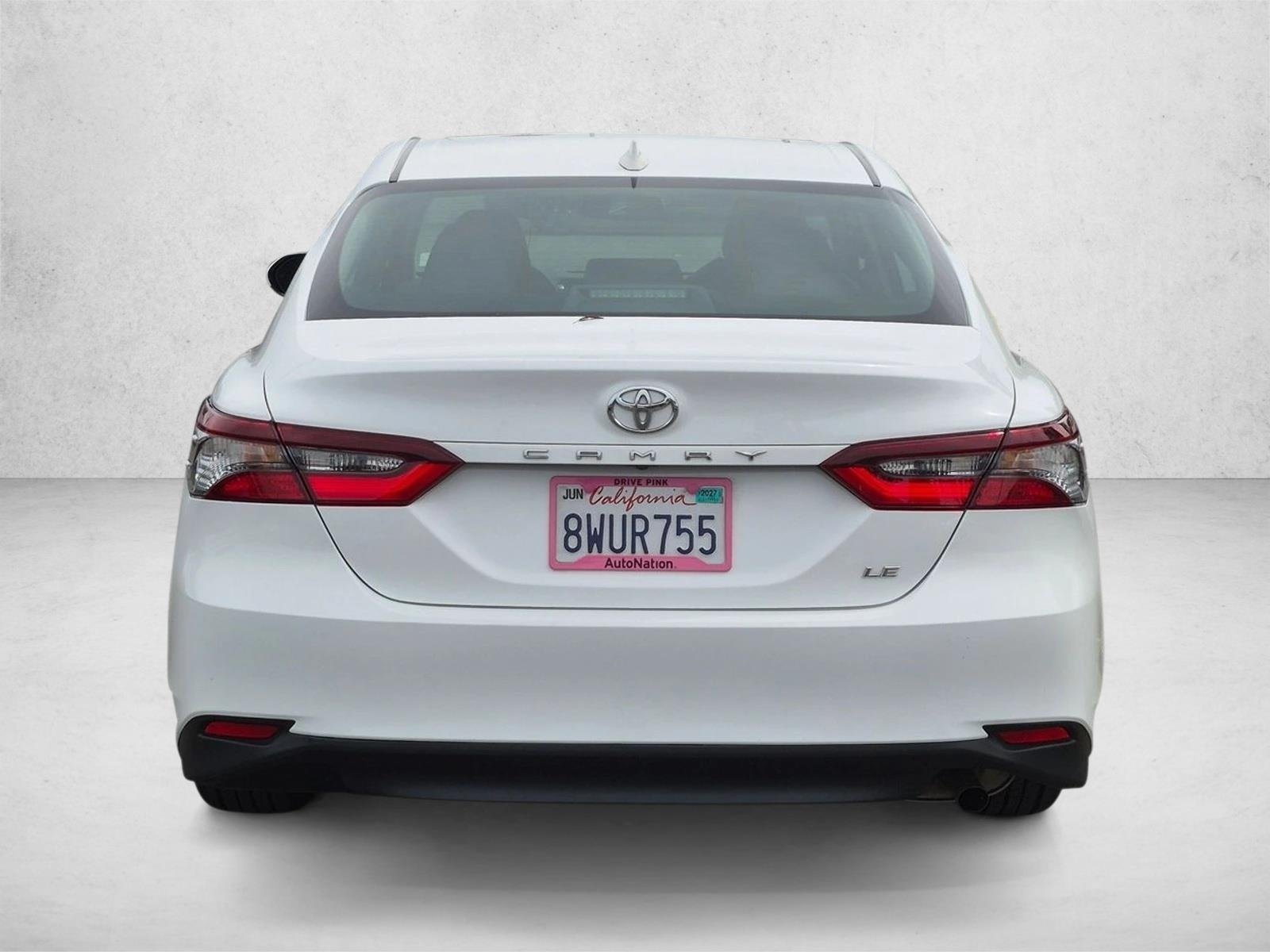 Used 2021 Super White Toyota LE image 6