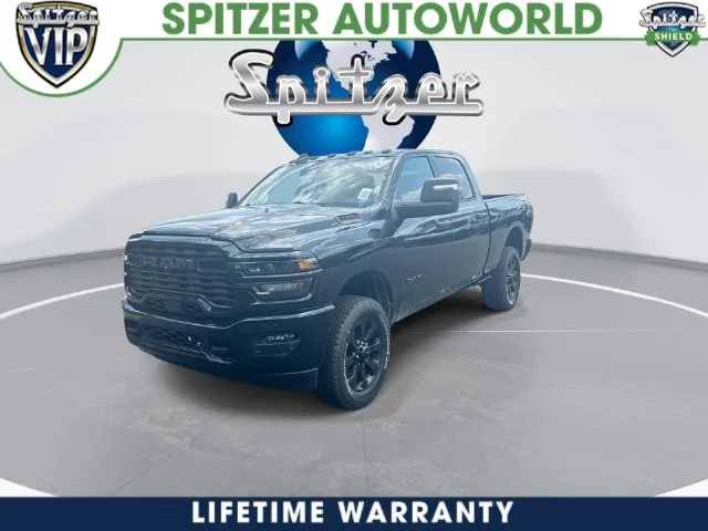 New 2026 Diamond Black Crystal Pearl-Coat Exterior Paint RAM Big Horn image 6