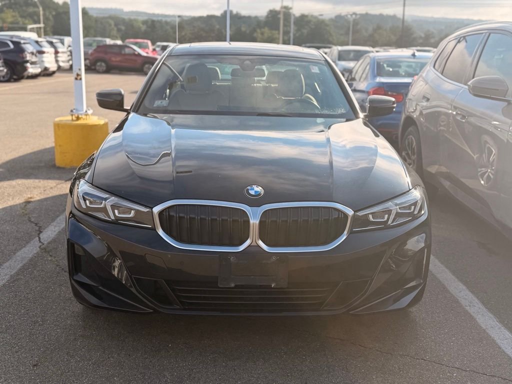 Certified Used 2024 Black Sapphire Metallic BMW 330i xDrive image 2