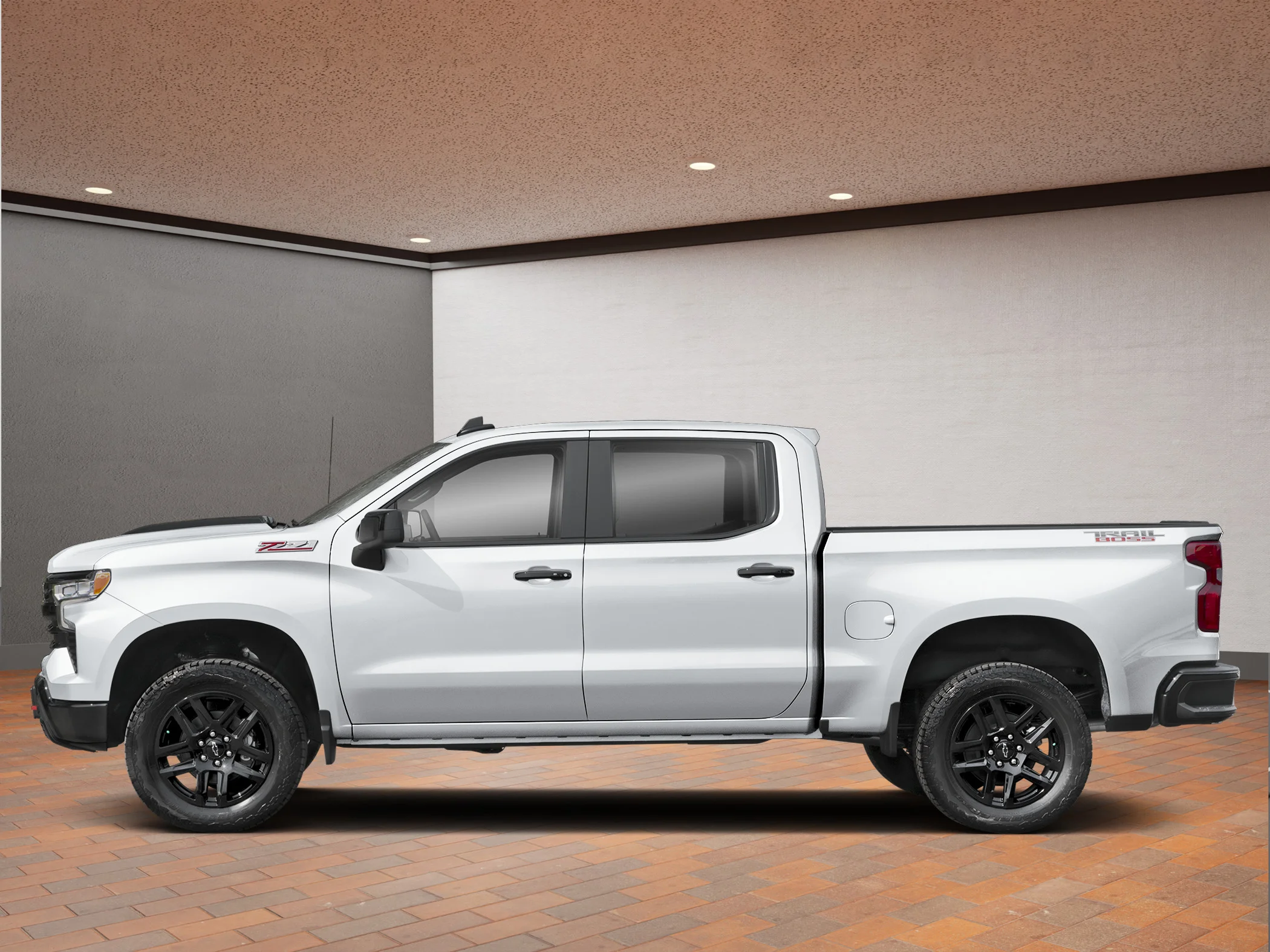 New 2026 White Chevrolet Crew Cab Short Box 4-Wheel Drive LT Trail Boss image 3