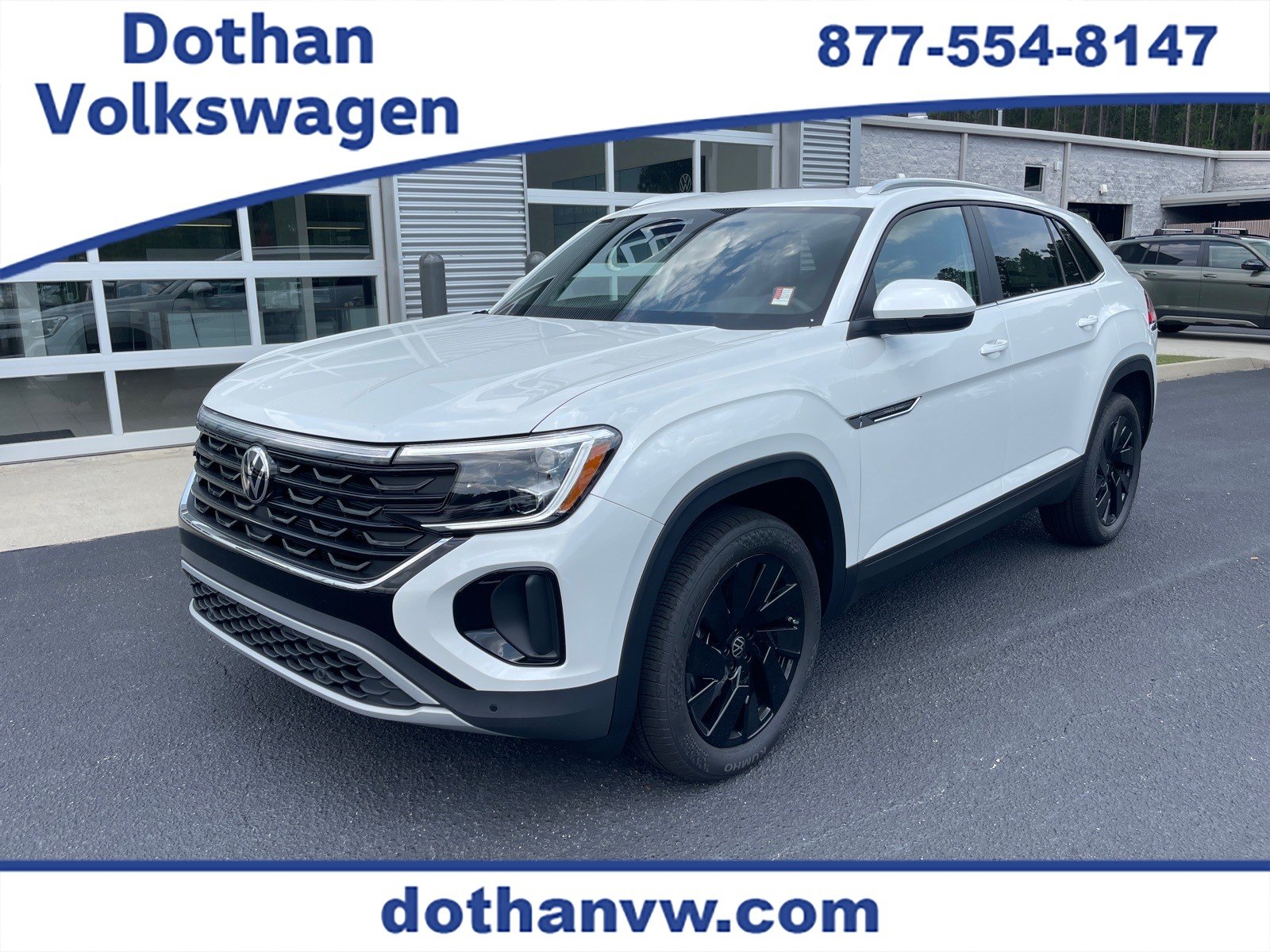 New 2026 Opal White Pearl Volkswagen SE image 1