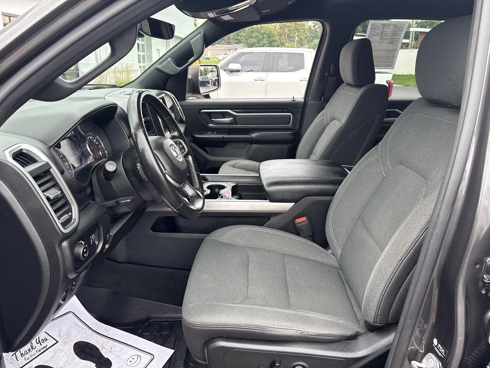 Used 2021 Granite Crystal Metallic Clearcoat Ram Big Horn image 9