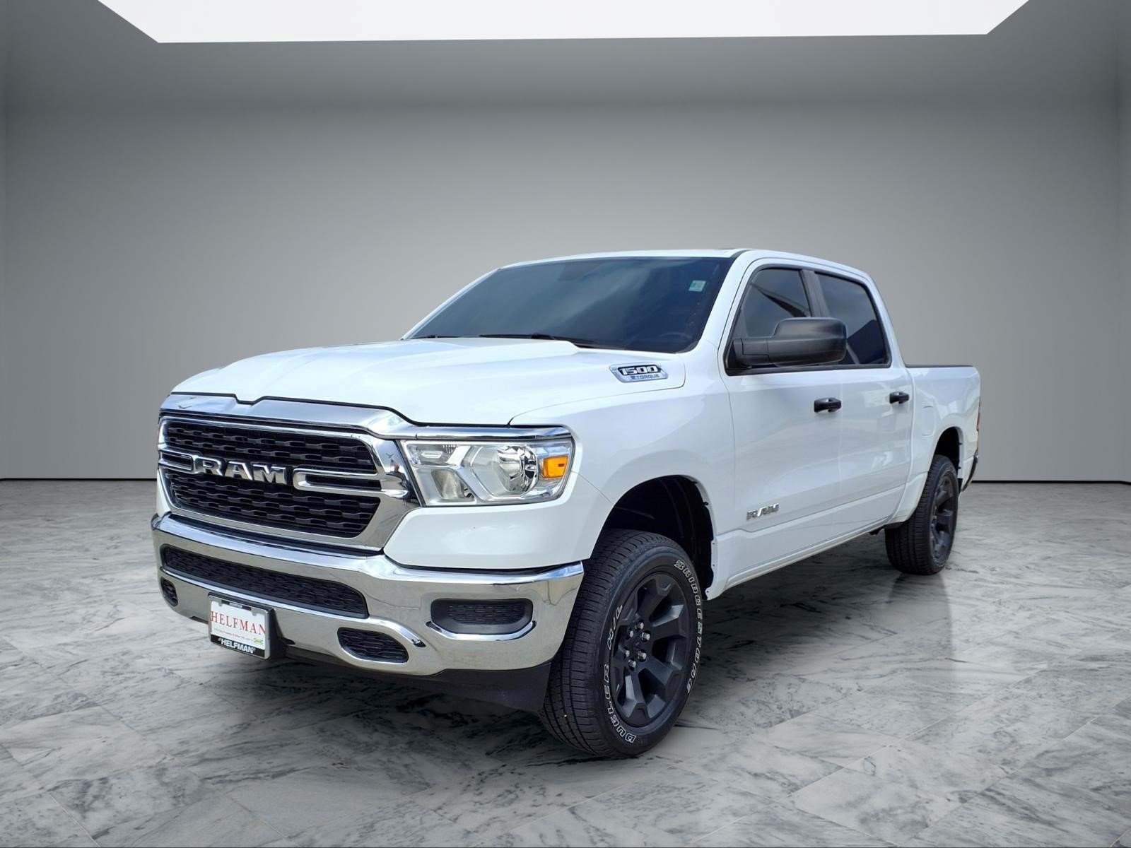 Used 2023 Bright White Clearcoat Ram Lone Star image 3